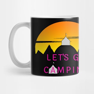 Let's go camping Mug